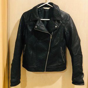 Hollister Moto Faux Leather Jacket